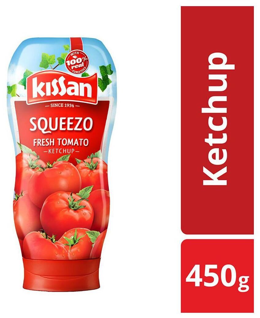 

Kissan Squeezo Fresh Tomato Ketchup 450 g