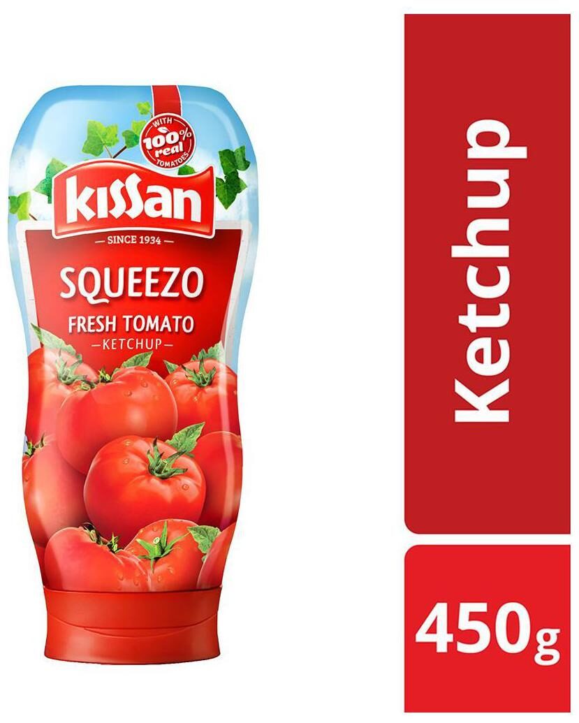 

Kissan Squeezo Fresh Tomato Ketchup 450 g