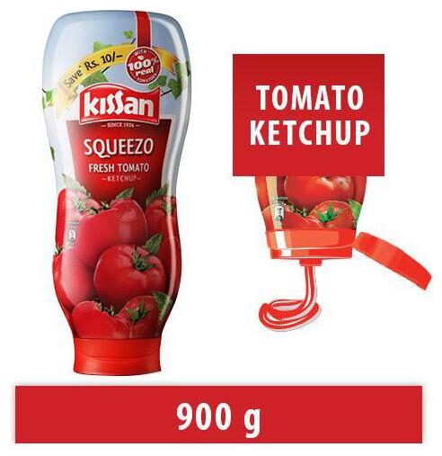 

Kissan Squeezo Fresh Tomato Ketchup 900 g
