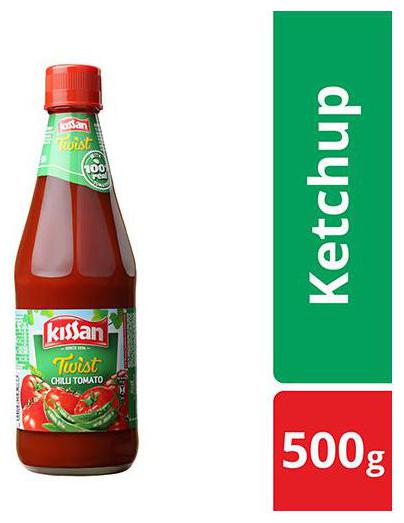 

Kissan Twist Chilli Tomato Sauce 500 g