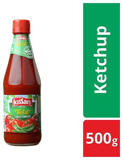 

Kissan Twist Chilli Tomato Sauce 500 g