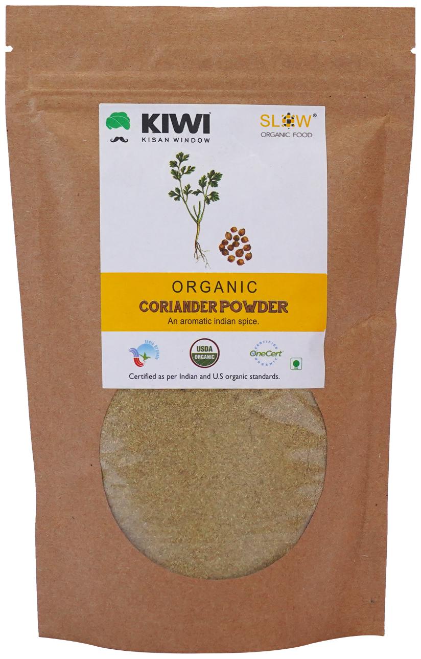 

Kiwi Kisan Window Organic Coriander Powder 200g (Pack of 2)