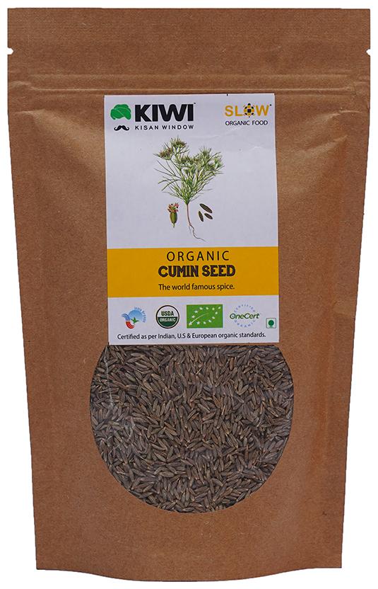 

Kiwi Kisan Window Organic Cumin Seeds 200g