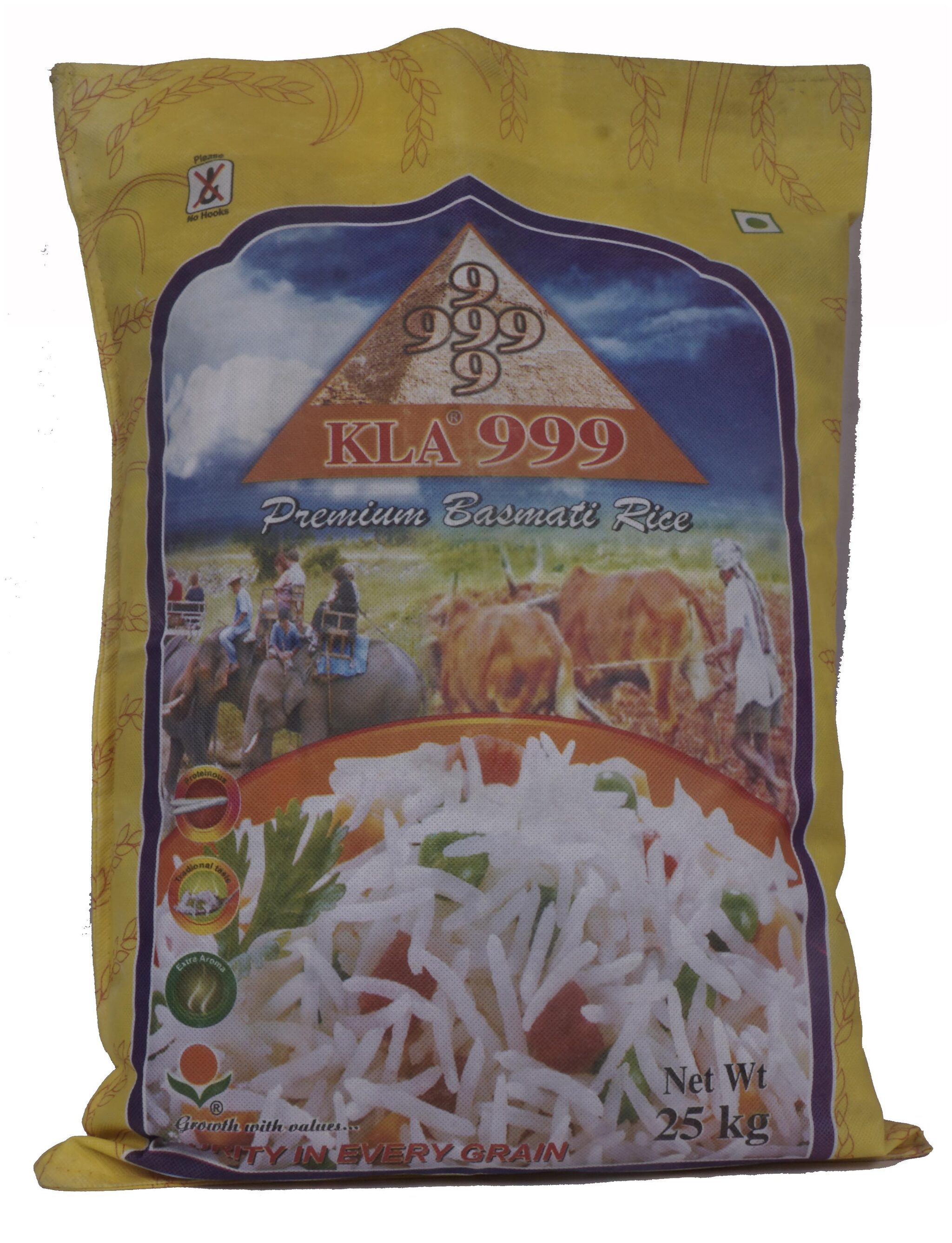 

Kla 999 Premium Pusa Basmati Rice 25 kg