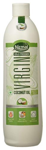 

Klf Coconut Oil Nirmal Cold Press Virgin 500 ml
