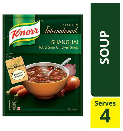 

Knorr Chinese Hot Sour Chicken Soup 44 g