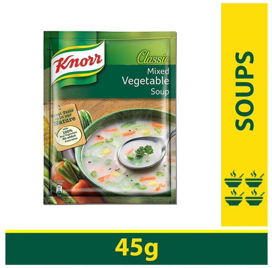 

Knorr Classic Mixed Vegetable Soup 45 g
