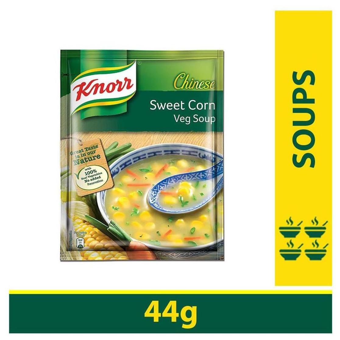 

Knorr Classic Sweet Corn Vegetable Soup 44 g