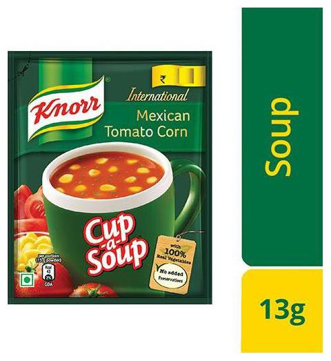 

Knorr International Mexican Tomato Corn Cup-A-Soup 13 g