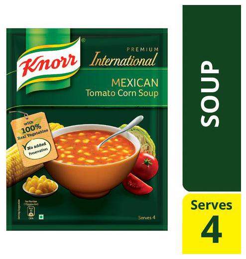

Knorr International Mexican Tomato Corn Soup 52g