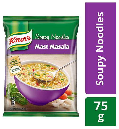 

Knorr Soupy Noodles Mast Masala 75g