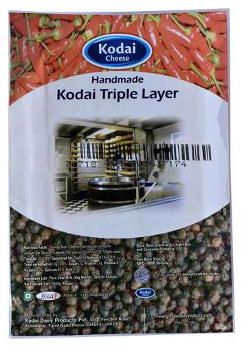 

Kodai Dairy Farms Cheese - Triple Layer 200 g