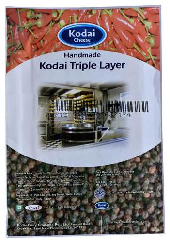 

Kodai Dairy Farms Cheese - Triple Layer 200 g