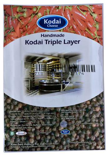 

Kodai Dairy Farms Cheese - Triple Layer 200 g