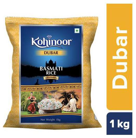 

Kohinoor Basmati Rice - Dubar 1 kg