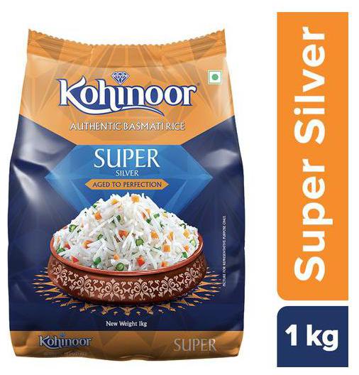 

Kohinoor Basmati Rice - Super Silver Aged 1 kg