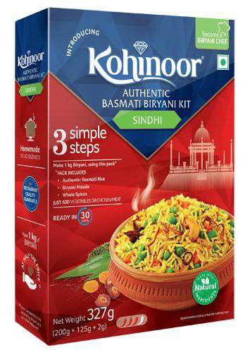 

Kohinoor Biryani Basmati Rice Kit - Authentic Sindhi 327 g