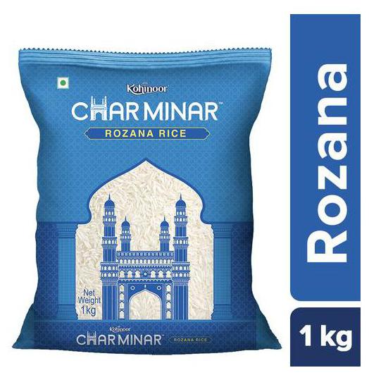 

Kohinoor Charminar Rozana Rice 1 kg