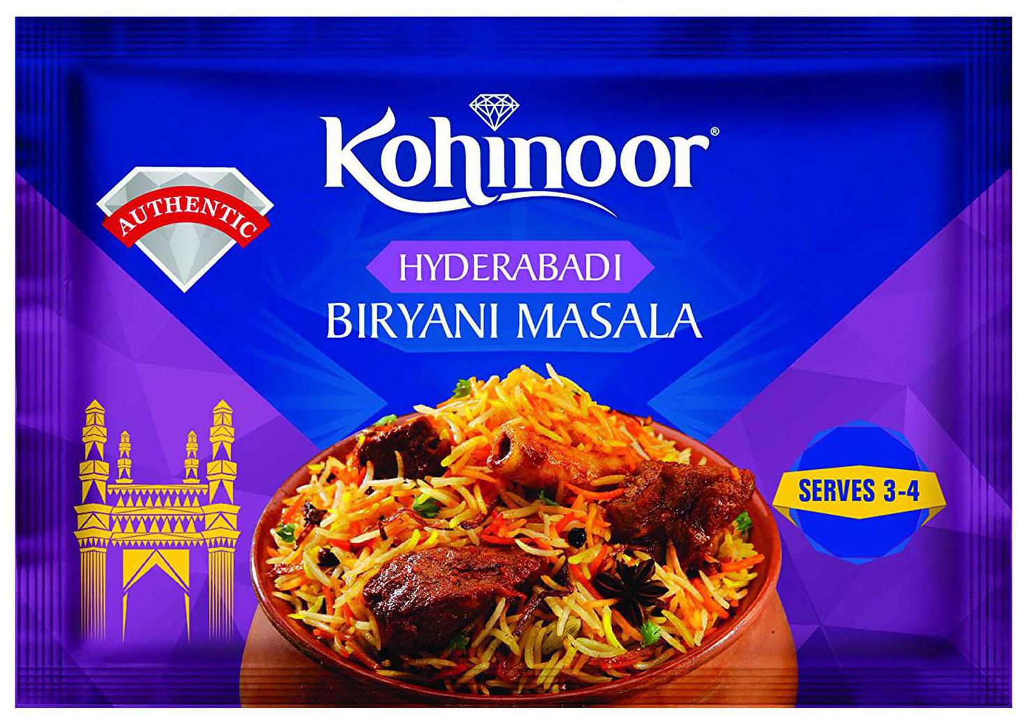 

Kohinoor Hyderabadi Biryani Masala 15 g