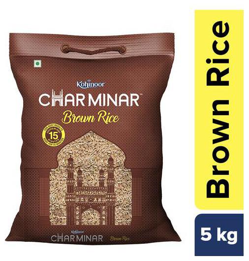 

Kohinoor Rice - Brown Charminar 5 kg