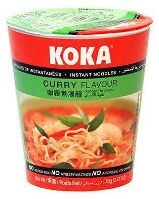 

Koka Instant Noodles - Curry Flavour 70 g