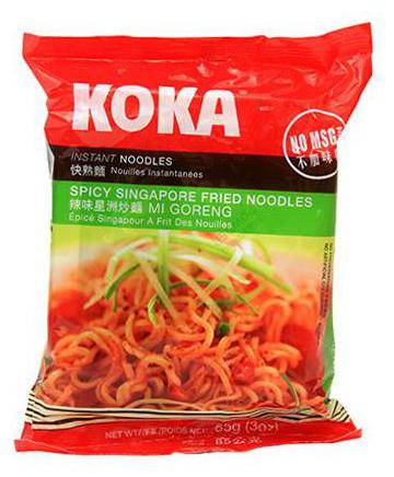 

Koka Instant Noodles - Spicy Singapore Fried 85 g