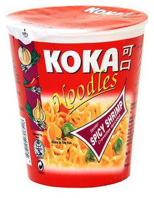 

Koka Instant Noodles - Spicy Shrimp Flavour 70 g