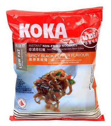 

Koka Instant Noodles - Spicy Black Pepper Flavor 85 g