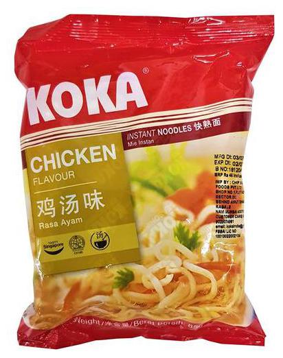 

Koka oriental Instant Noodles - Chicken Flavour 85 g