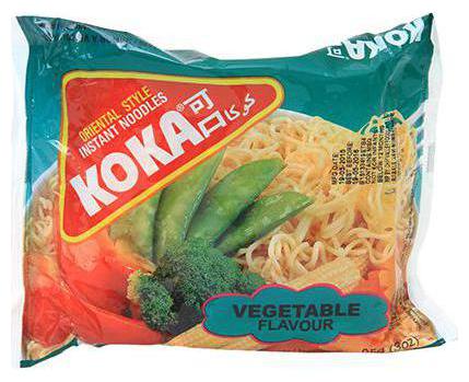 

Koka oriental-Instant Noodles - Vegetable Flavour 85 g