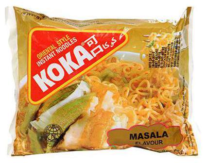 

Koka oriental Instant Noodles - Masala Flavour 85 g