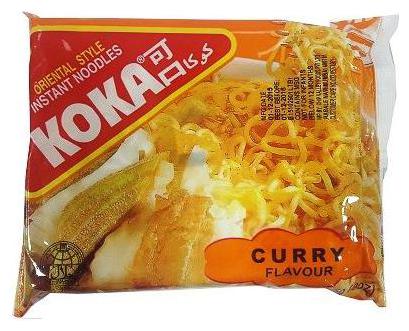 

Koka oriental Instant Noodles - Curry Flavour 85 g