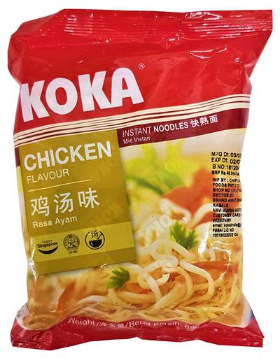 

Koka oriental Instant Noodles - Chicken Flavour 85 g
