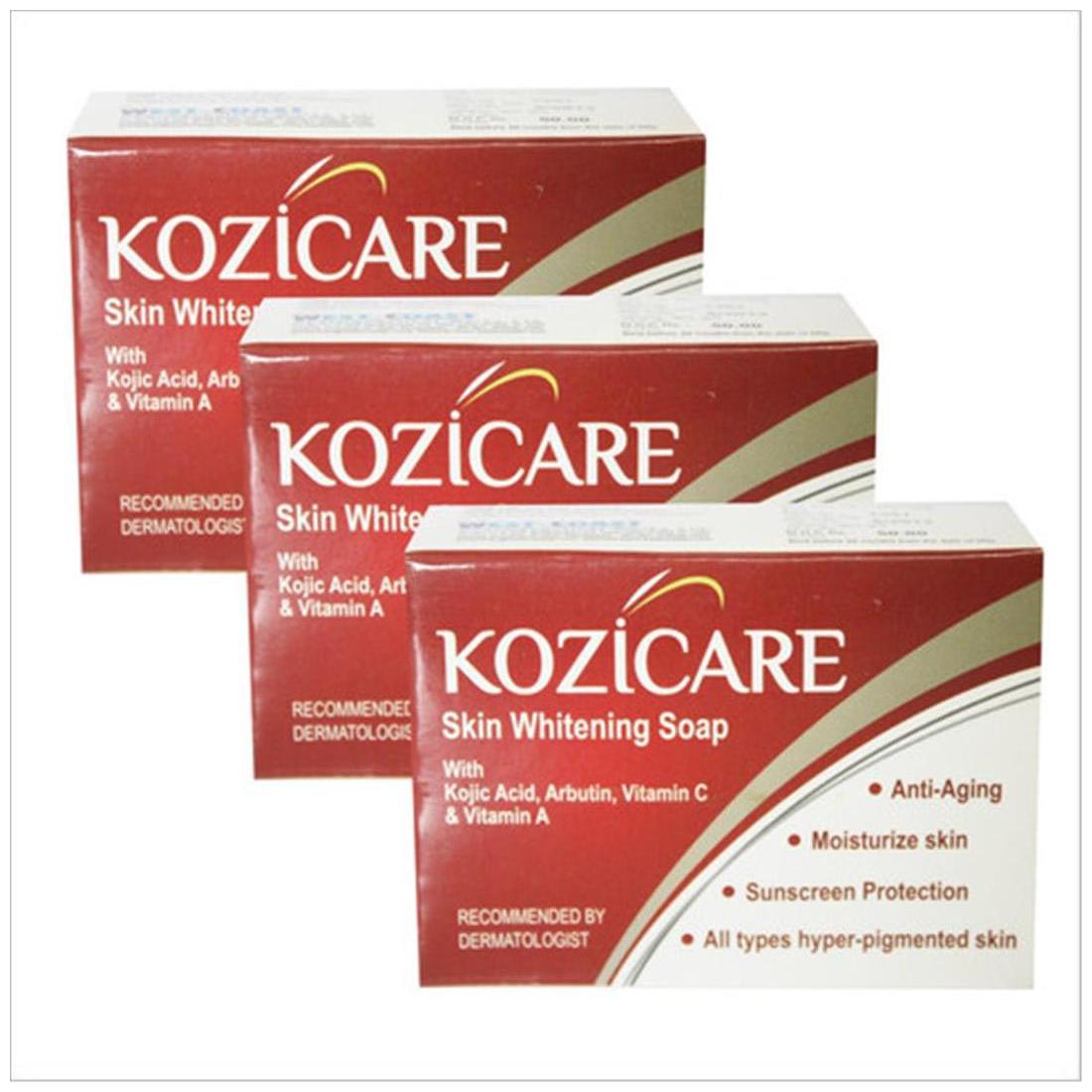 

HealthVit Kozicare Skin Whitening Soap 75 g (Pack of 3)