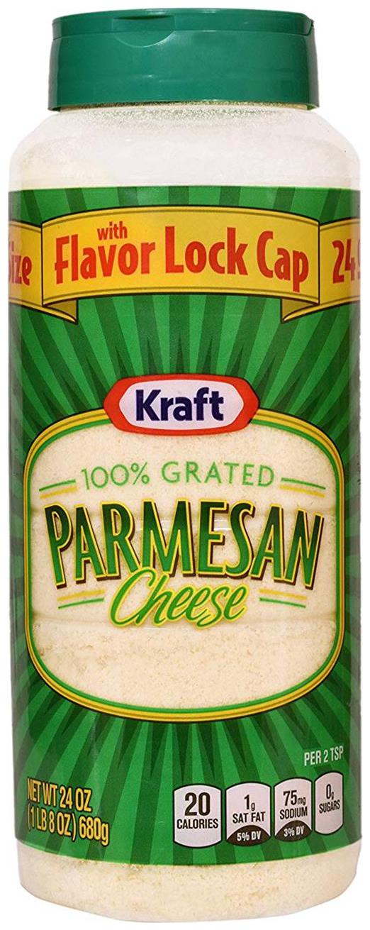 

Kraft 100 Grated Parmesan Cheese 680g