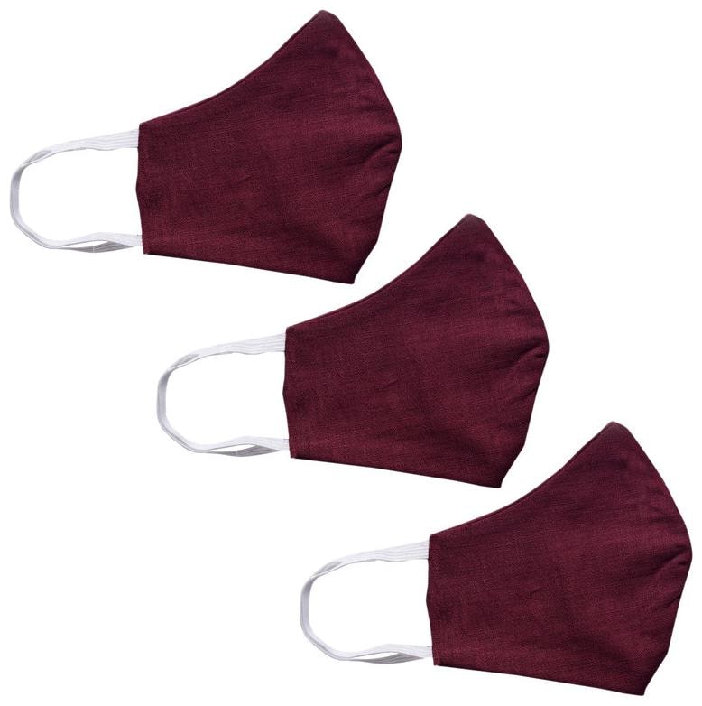

KUNDAN Face Mask With Earloop (Pack of 3)