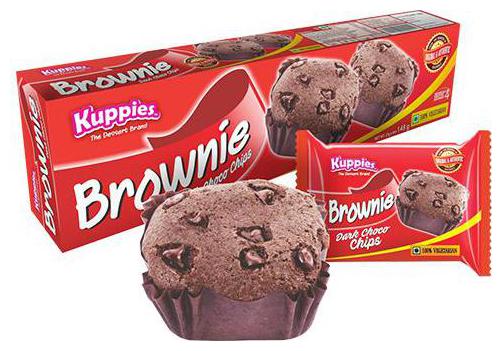 

Kuppies Brownie Dark Chocochips 148 g