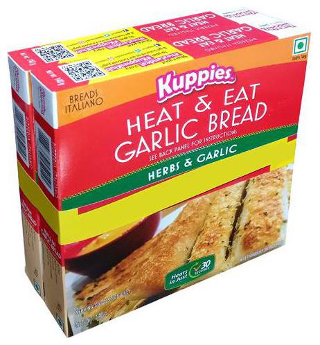 

Kuppies Garlic Bread - Herbs Garlic 140 g