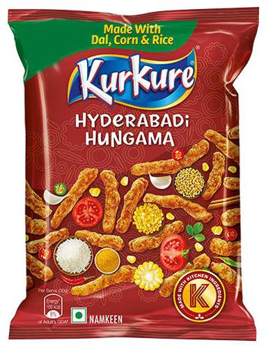 

Kurkure Namkeen - Hyderabadi Hungama 45 g