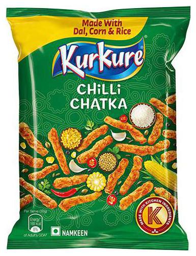 

Kurkure Namkeen Chilli Chatka 90 g