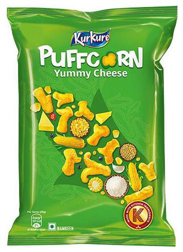 

Kurkure Namkeen Puffcorn Yummy Cheese 55 g