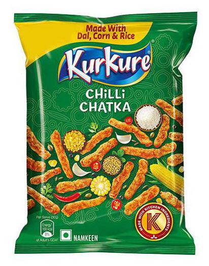 

Kurkure Namkeen - Chilli Chatka 47 g