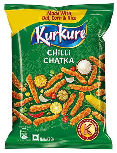 

Kurkure Namkeen - Chilli Chatka 47 g