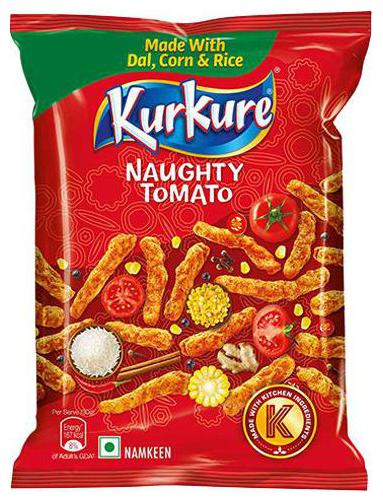 

Kurkure Namkeen - Naughty Tomatoes 45 g