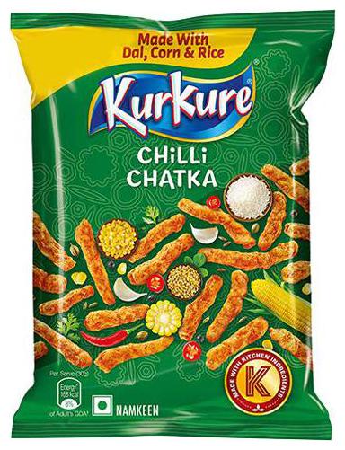 

Kurkure Namkeen - Chilli Chatka 47 g