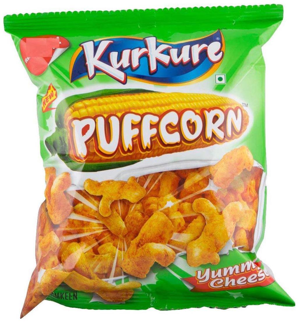 

Kurkure Namkeen - Puffcorn Yummy Cheese 32 g