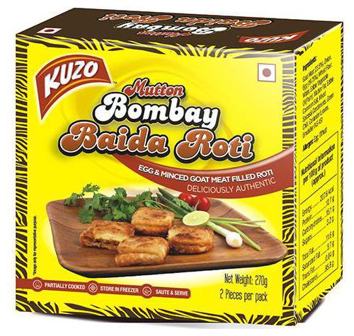 

Kuzo Baida Roti - Mutton Bombay 270 g