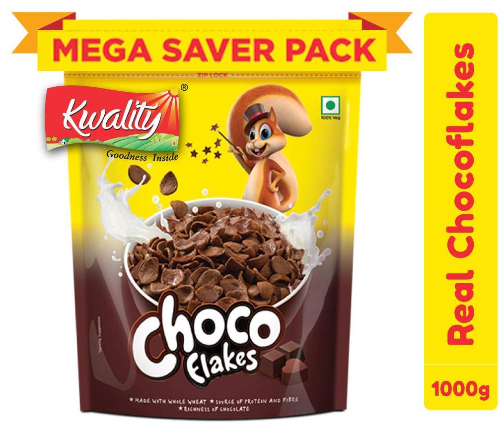 

Kwality Choco Flakes 1 kg ( Pack of 1 )