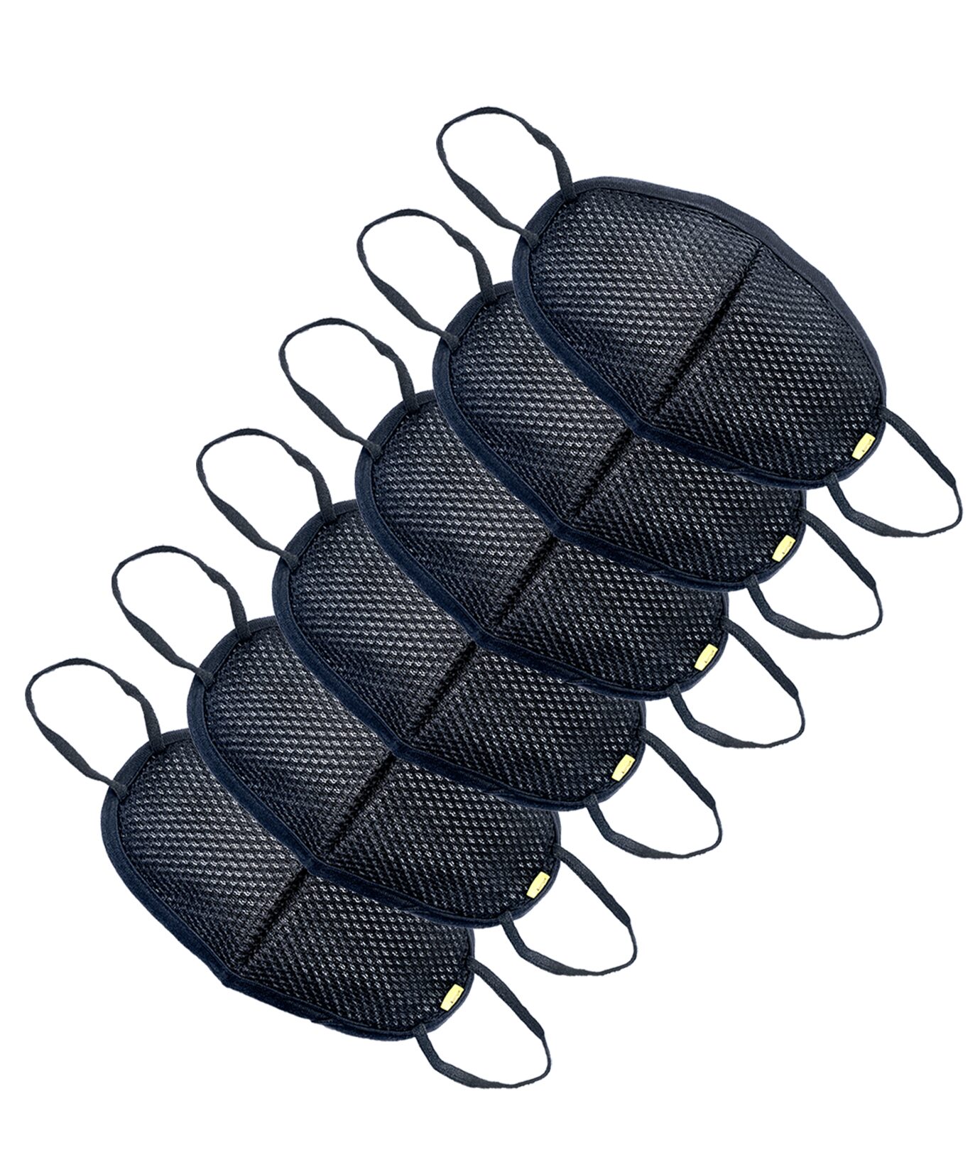 

L and C L95 Reusable Outdoor Protection Mask 6 Pcs Black