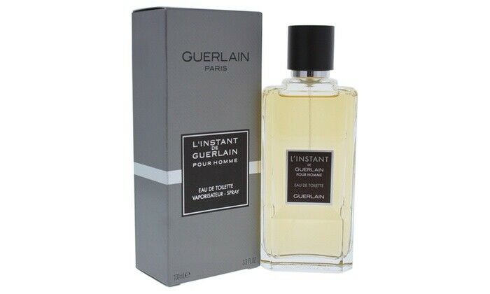 

L Instant de Guerlain Pour Homme Eau de Toilette EDT Spray 3 3 3 4oz 100ml SEAL